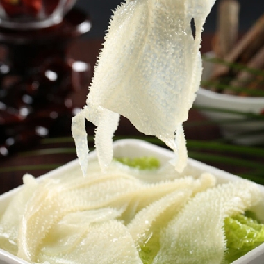新鲜水发牛百叶500g 毛肚(白)酒店火锅 牛肚 仅供火锅图片