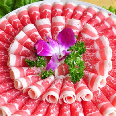 内蒙羔羊肉卷 4斤 内蒙羊肉卷 火锅食材 山羊肉 放养土羊 成都一小时