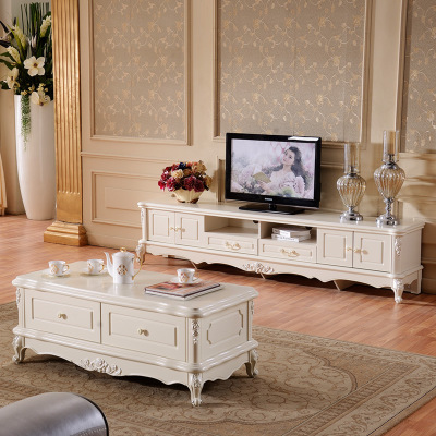 欧式电视柜小户型客厅电视柜茶几组合家具